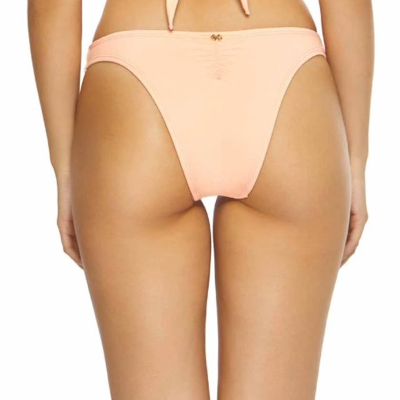 NWT PQ PILYQ PAPAYA SIZE M TEENY CUT BOTTOMS - Picture 3 of 3